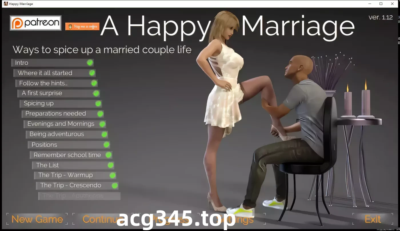 【欧美U3D引擎/汉化/动态】婚外诱惑（幸福的婚姻） 全12章 精翻汉化版 【4.7G】-acg畅游网