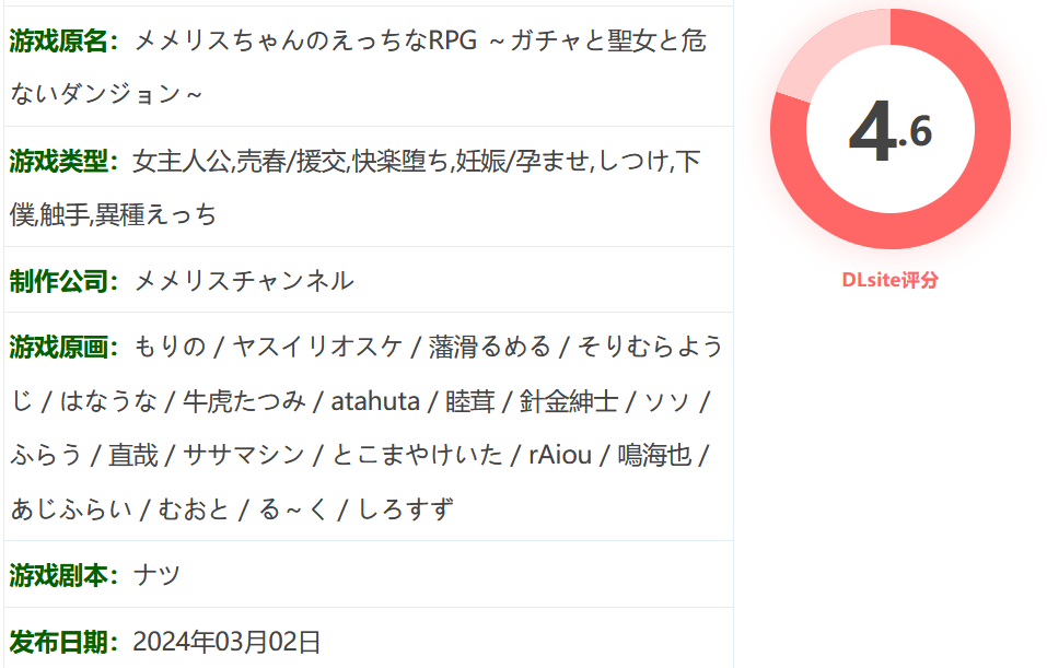 图片[2]-k921 梅梅丽酱的涩涩RPG~扭蛋与圣女与危险的地下城~Ver1.03 AI汉化版+礼包码   [更新/647.3M]-acg畅游网