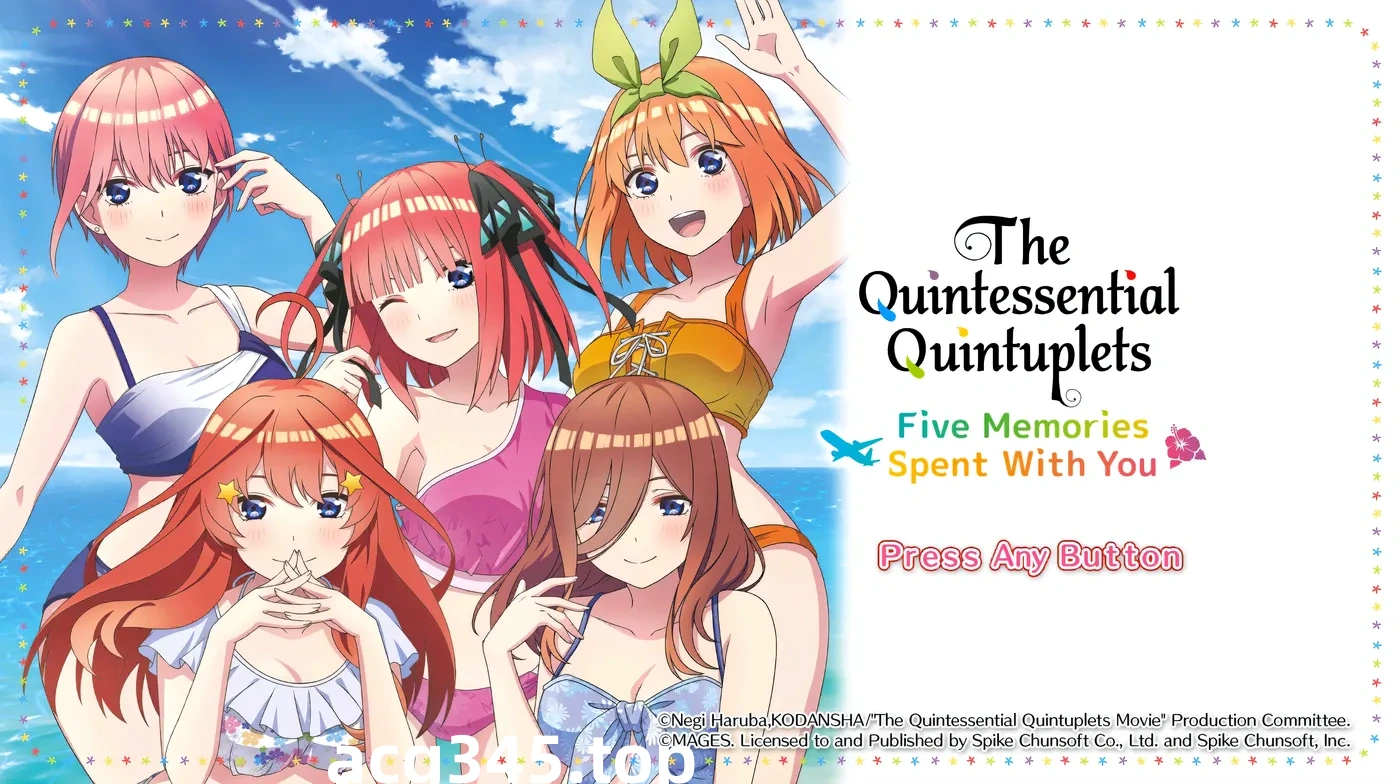 w136  五等分的新娘~与你一起度过的五个回忆 官方中文版 [更新/5.9G]-acg畅游网