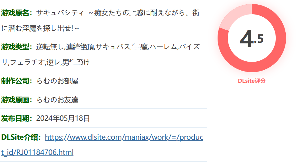 图片[2]-w180  魅魔城市——在淫女们的诱惑中挺立不倒，找出潜藏在街道中的淫魔！ 云翻汉化版 [更新/355.6M]-acg畅游网
