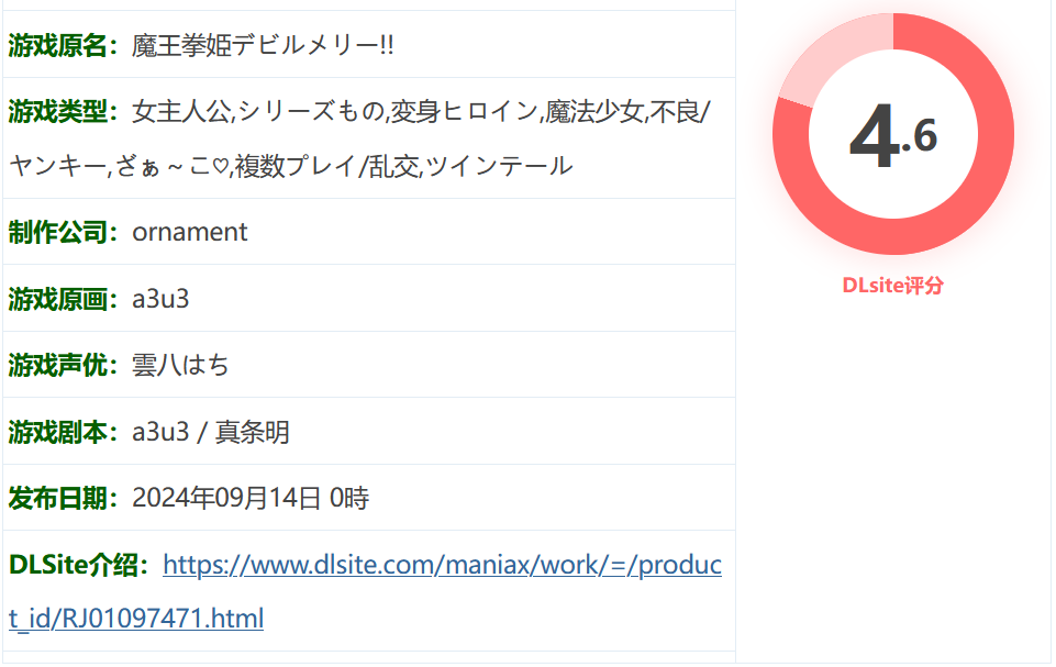 图片[2]-w987  魔王之拳 恶魔玛丽公主!! Ver1.00 云翻汉化版 [新作/2.8G]-acg畅游网