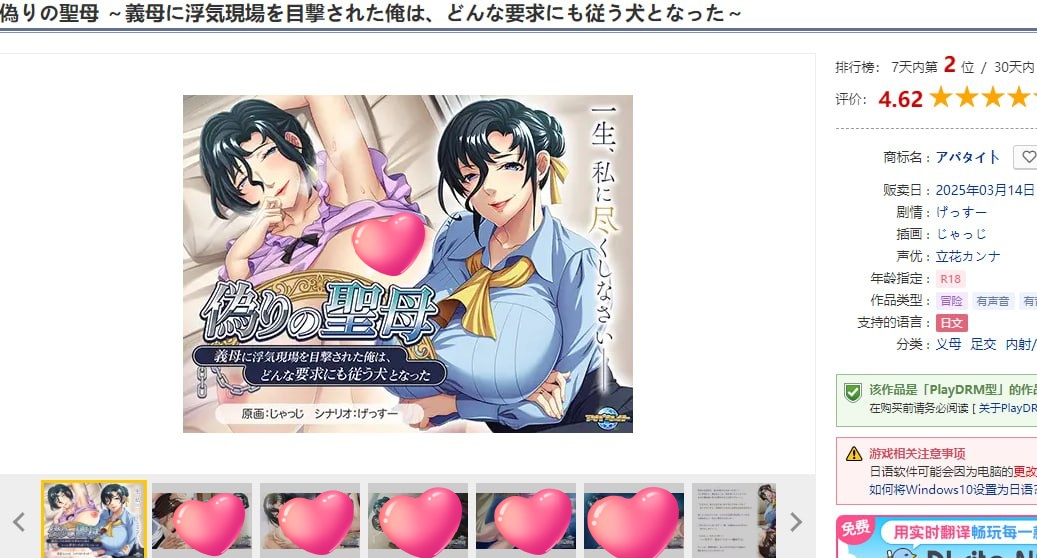 图片[2]-t2228虚伪的圣母～被继母目击出轨现场的我，成了任其摆布的忠犬～V1.0 AI汉化[新作/520M]-acg畅游网