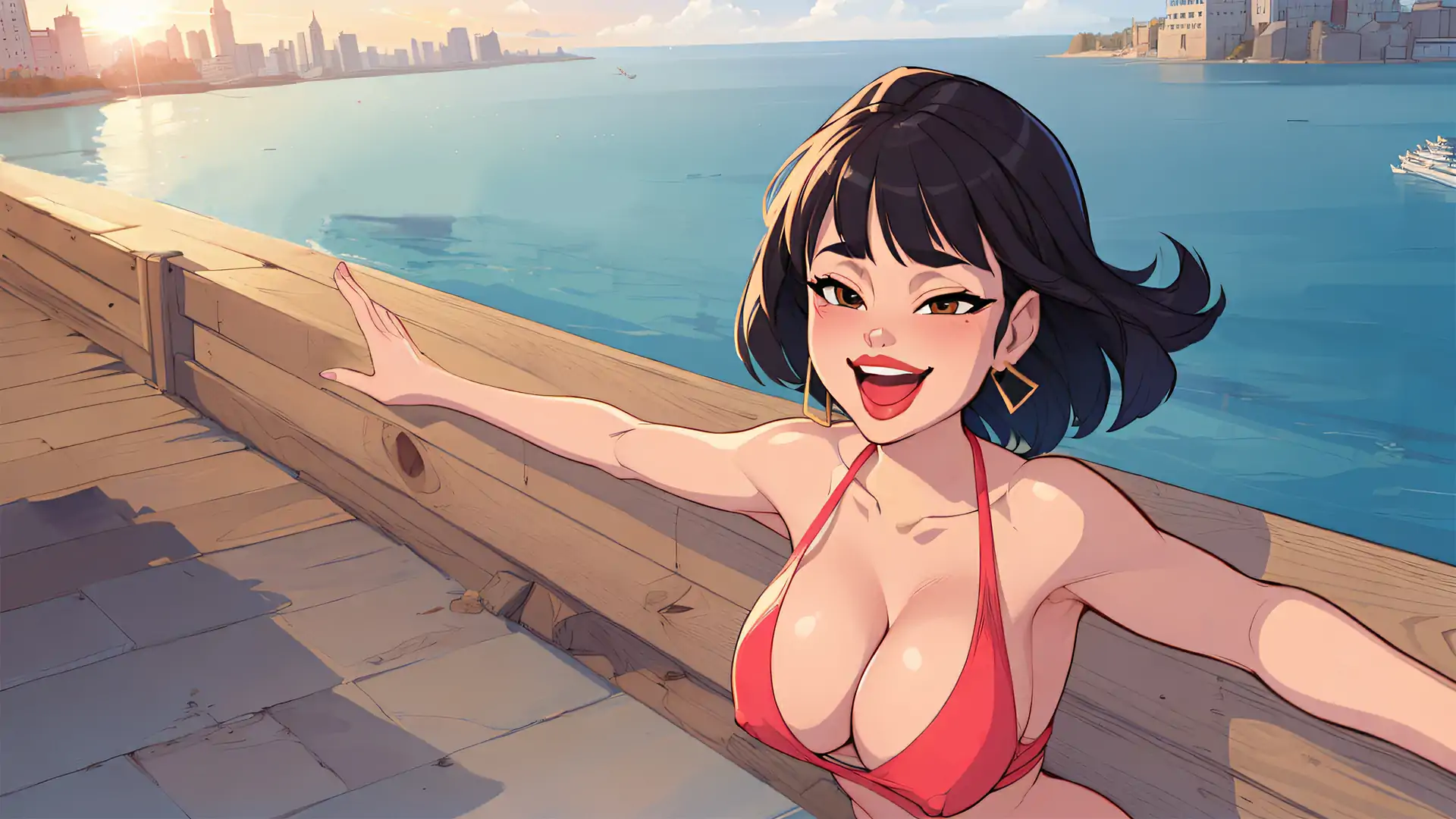 图片[4]-红色帽檐v0.26 AI汉化版【PC+安卓/1.93G/更新】-乐游二次元